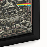 Pink Floyd Dark Side of the Moon Retro Wall Art Poster