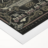 Pink Floyd Dark Side of the Moon Retro Wall Art Poster