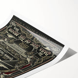 Pink Floyd Dark Side of the Moon Retro Wall Art Poster