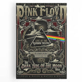 Pink Floyd Dark Side of the Moon Retro Wall Art Poster