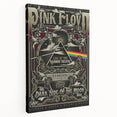 Pink Floyd Dark Side of the Moon Retro Wall Art Poster