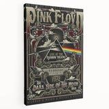 Pink Floyd Dark Side of the Moon Retro Wall Art Poster