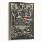 Pink Floyd Dark Side of the Moon Retro Wall Art Poster