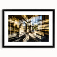 Architectural Burst – Modern Dynamic Abstract Motion Wall Art