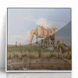 On the Banks of the Nile - Romanticism Historical Art Canvas Print