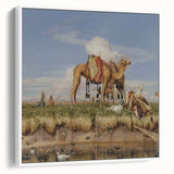 On the Banks of the Nile - Romanticism Historical Art Canvas Print