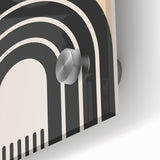 Modern Dining Room Art - Geometric Framed Arch Wall Decor