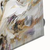 Elegant White Lily – Modern Floral Wall Art for Living Room