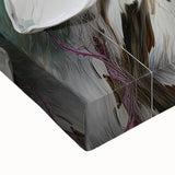 Elegant White Lily – Modern Floral Wall Art for Living Room