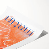 Extra large wall art featuring line art flowers in black on white, ideal for large living room decor.