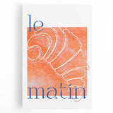 Large black and white stretched canvas featuring assorted kitchen utensils, ideal for kitchen wall art.