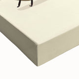 Large black and white landscape art painting on stretched canvas, ideal for bedroom wall decor.