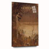 László Mednyánszky's Autumn Mood - Rustic Impressionist Landscape Print