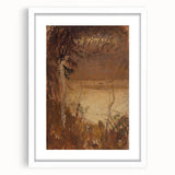 László Mednyánszky's Autumn Mood - Rustic Impressionist Landscape Print