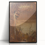 László Mednyánszky's Autumn Mood - Rustic Impressionist Landscape Print