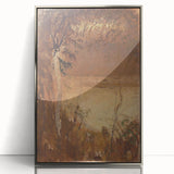 László Mednyánszky's Autumn Mood - Rustic Impressionist Landscape Print