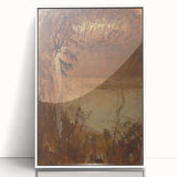 László Mednyánszky's Autumn Mood - Rustic Impressionist Landscape Print