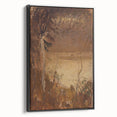 László Mednyánszky's Autumn Mood - Rustic Impressionist Landscape Print