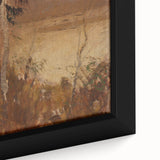 László Mednyánszky's Autumn Mood - Rustic Impressionist Landscape Print