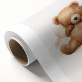 Relaxed Teddy Bear Nursery Wall Art – Baby Room Decor & Prints