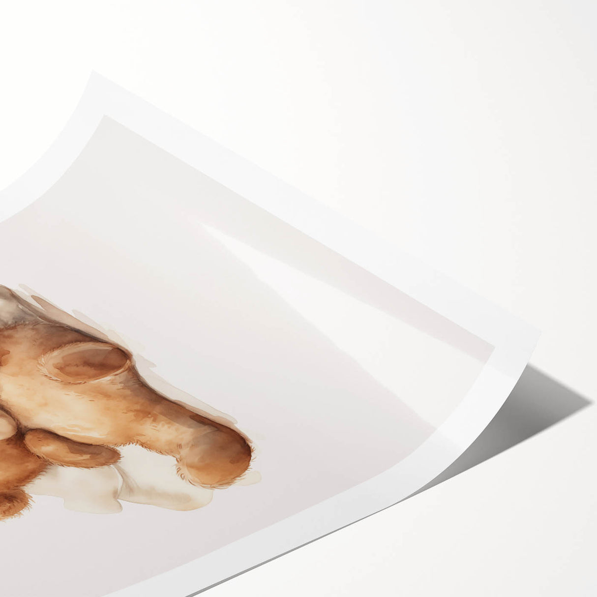 Relaxed Teddy Bear Nursery Wall Art – Baby Room Decor & Prints
