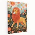 Majestic Lion Kids Room Wall Art - Nursery Safari Animal Print