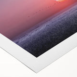 Vibrant rolled canvas showcasing a stunning landscape design featuring lush green fields under a clear blue sky, elegantly packaged in a durable cardboard tube for safe shipping. This artwork adds a serene touch to any living space and is perfect for nature enthusiasts.