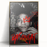 Fiery Passion Pop Art Wall Art – Bold Black, Red, and White Canvas