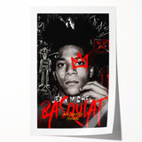 Fiery Passion Pop Art Wall Art – Bold Black, Red, and White Canvas