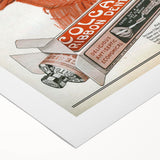 Vintage Colgate Ribbon Dental Cream Poster - Classic Retro Ad Art