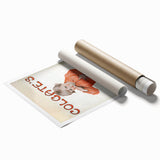 Vintage Colgate Ribbon Dental Cream Poster - Classic Retro Ad Art