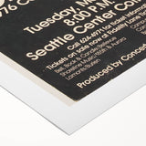 Bad Company 1976 Concert Poster – Retro Black & White Wall Art