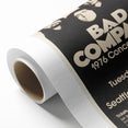 Bad Company 1976 Concert Poster – Retro Black & White Wall Art