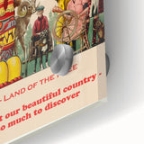 Retro Canada Travel Poster – Vintage Canadian Heritage Print