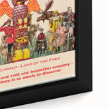 Retro Canada Travel Poster – Vintage Canadian Heritage Print