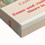 Retro Canada Travel Poster – Vintage Canadian Heritage Print