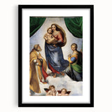 Renaissance Art Prints: Raphael's The Sistine Madonna Wall Decor