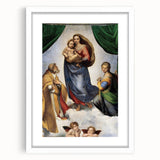 Renaissance Art Prints: Raphael's The Sistine Madonna Wall Decor