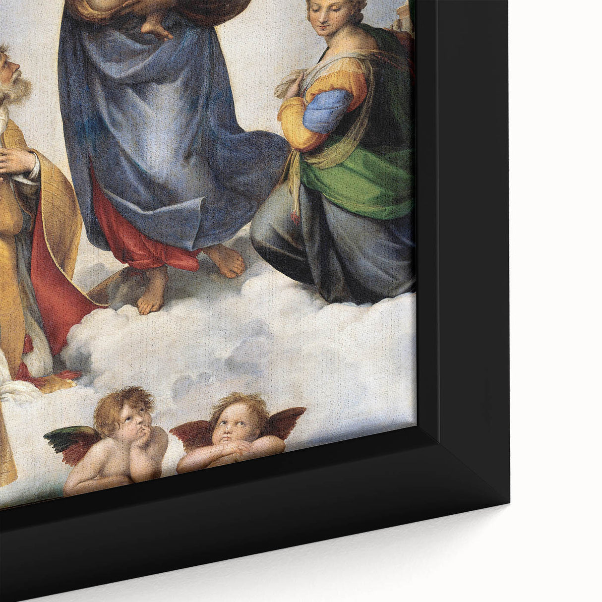 Renaissance Art Prints: Raphael's The Sistine Madonna Wall Decor
