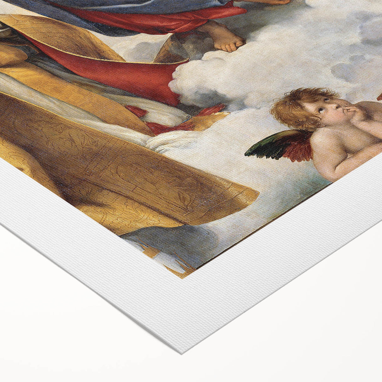 Renaissance Art Prints: Raphael's The Sistine Madonna Wall Decor