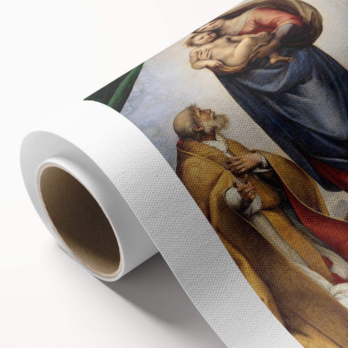 Renaissance Art Prints: Raphael's The Sistine Madonna Wall Decor