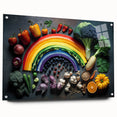 Colorful Rainbow Food Art – Vibrant Kitchen Still Life Print