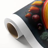 Colorful Rainbow Food Art – Vibrant Kitchen Still Life Print