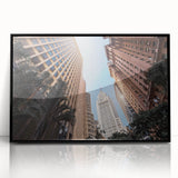 Large abstract wall art of a Brazilian landscape in muted earth tones on framed acrylic.