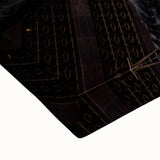 Black and white landscape art painting of a Brazilian scenery on stretched canvas, ideal for bedroom wall art.