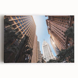 Black and white photograph of a Brazilian landscape on stretched canvas, ideal for kitchen wall art.