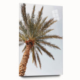 Large abstract wall art in vibrant blue and green tones on acrylic glass, ideal for bedroom or dining room decor.