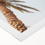 Art deco poster featuring geometric patterns and gold accents on rolled canvas, suitable for dining room decor.