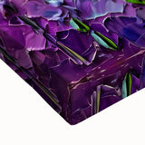 Vibrant Floral Living Room Wall Art - Modern Textured Canvas