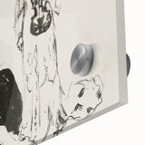 Expressionist Art: Monochrome Violin Concert in Modern Expressionism